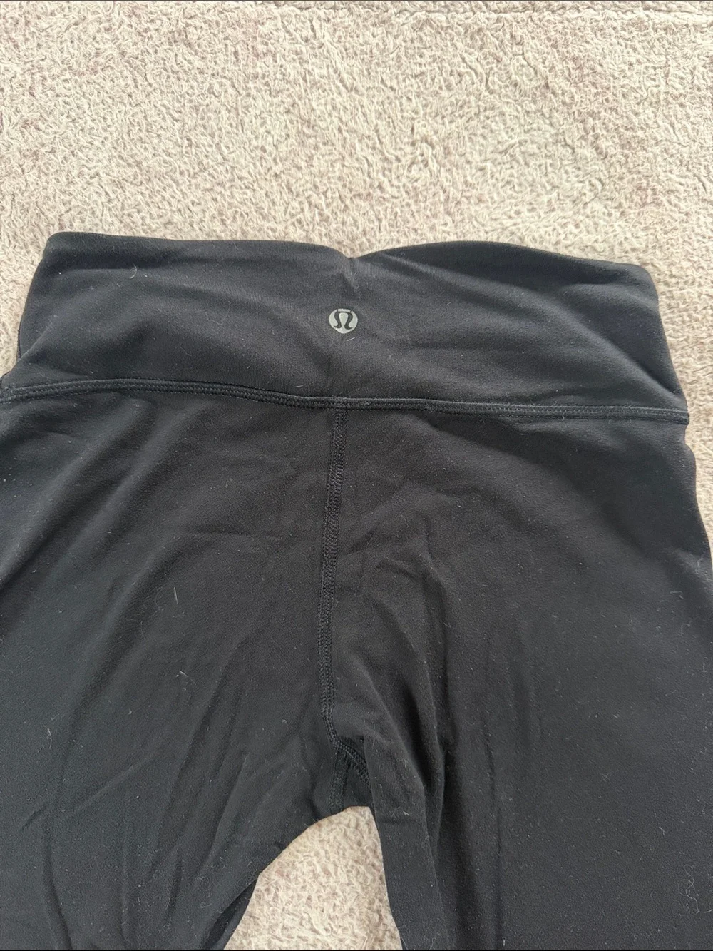 Women’s Black Low-Waist Lululemon Leggings